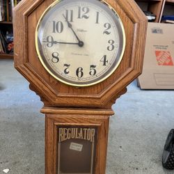 Antique Regulator Clock 