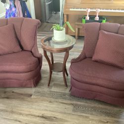 VINTAGE WINGBACK CHAIR -Circa 1950