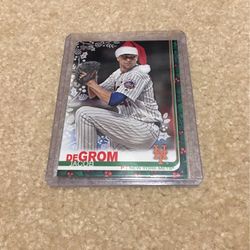 Rare “Santa”Jacob DeGrom- New York Mets
