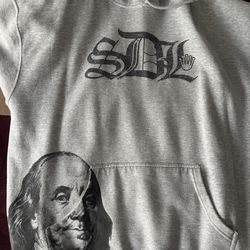 SDL hoodie gray good condition