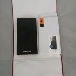 Samsung Galaxy S23+ 256GB Black (Unlocked), New, with Spigen Slim Case