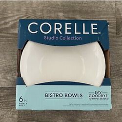 Corelle Studio Collection Plates 6 PC Bistro