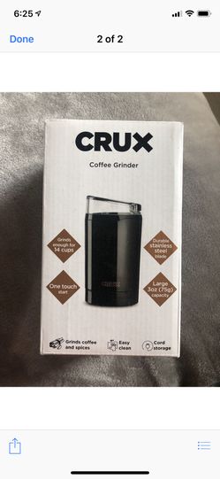 Crux coffee grinder