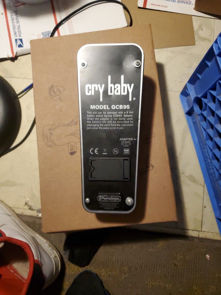 Cry Baby Guitar Pedal