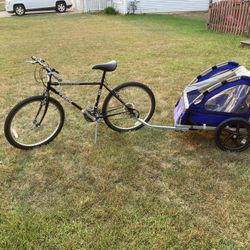 Bike With Stroller 