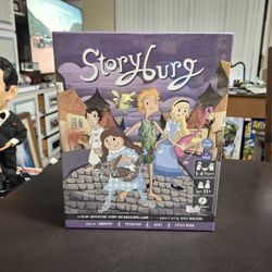 "NEW" Storyburg An Adventure Deck-building Board Game, Plays As Dorothy, Peter Pan, Alice & Little Nemo Ages 11+