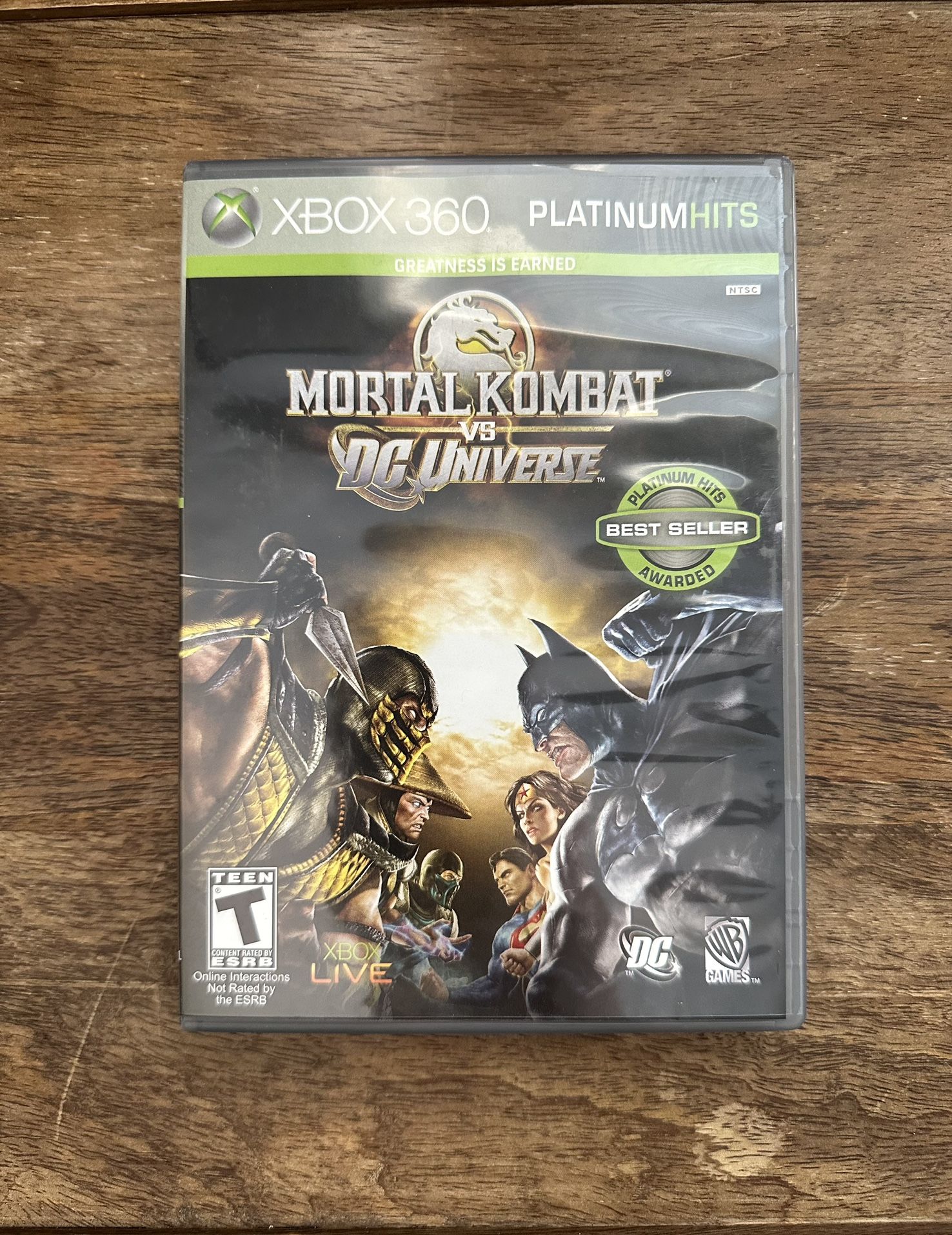 Mortal Kombat Vs. DC Universe [Platinum Hits], Xbox 360
