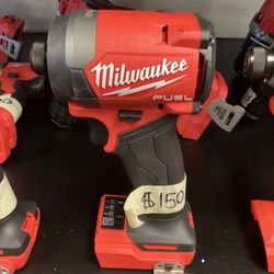 Milwaukee M18 Fuel Brushless  Impact Driver (Tool-Only) $150