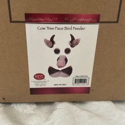 Cow Tree Face Bird Feeder
