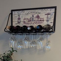 Wine Rack Glass Shelf 