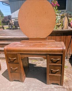 $50 Antique Wood Vanity