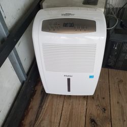 50-Pint Haier Dehumidifier Like-New 