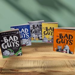 The Bad Guys Paperback Fictional Books Aaron Blabey Lot Bundle Of 5