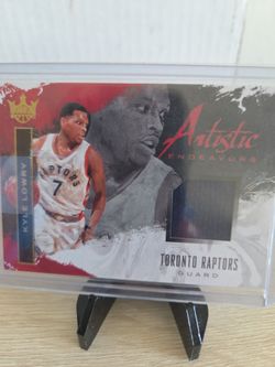 Raptors  Kyle  Lowry Jersey  Card