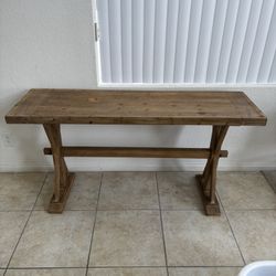 Entry Way Table