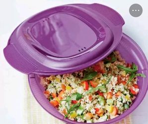 Brand new Tupperware, micro healthy delight