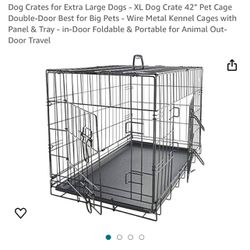 24” Dog/Small animal crate