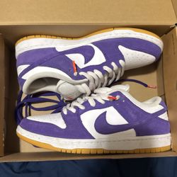 Orange  Label court purple 