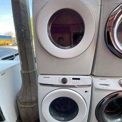 Samsung Set Washer and Dryer White Free Shipping and Installation