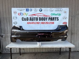 BMW 5 series 530i 530e 540i g30 -2017 2018 2019 2020 -xDrive rear back bumper cover used original OEM