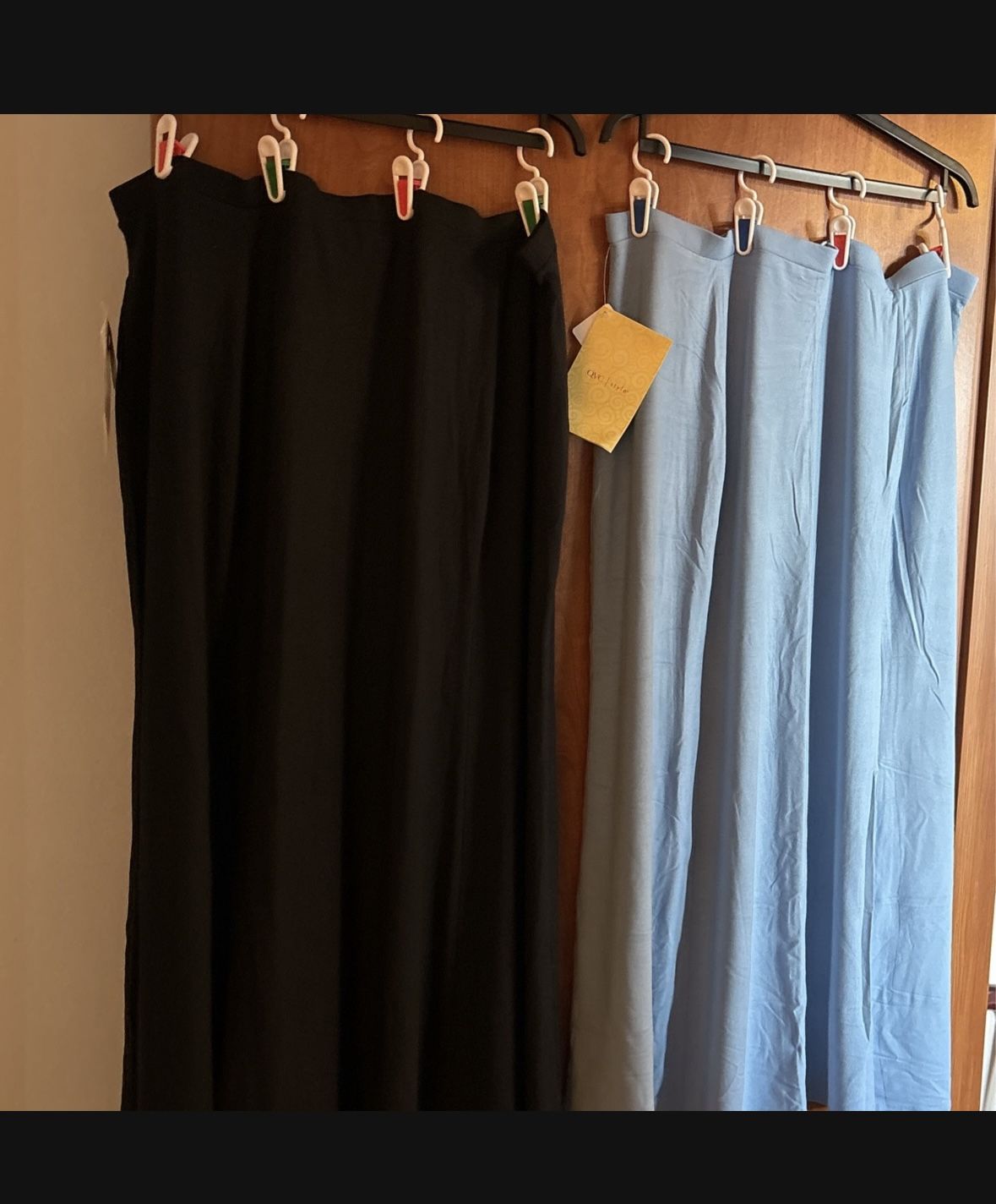 Freelance; Set Of Two; Pull On Flared Maxi Skirts Size 3XL