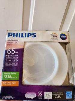 LED recessed retrofit trim