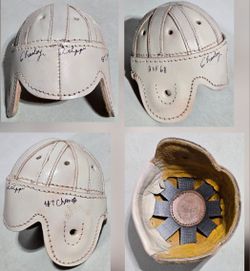 CHARLEY TRIPPI SIGNED MINI HELMET!