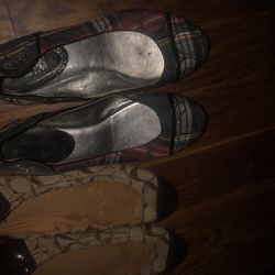 Crocs And Coach Flats 