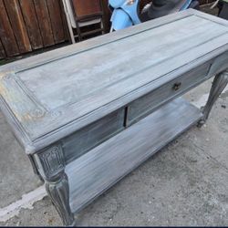 Vintage Wooden Console Table