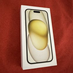 Apple iPhone 15 128gb Yellow New Unlocked 