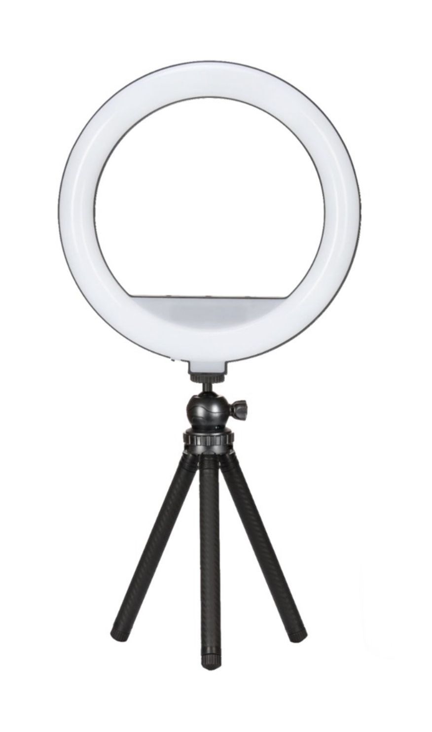 Sunpak - 12” Bi-Color Tabletop Ring Light for Cameras or Phones