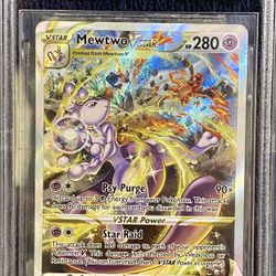 Mewtwo VStar From Pokemon Crown Zenith Set