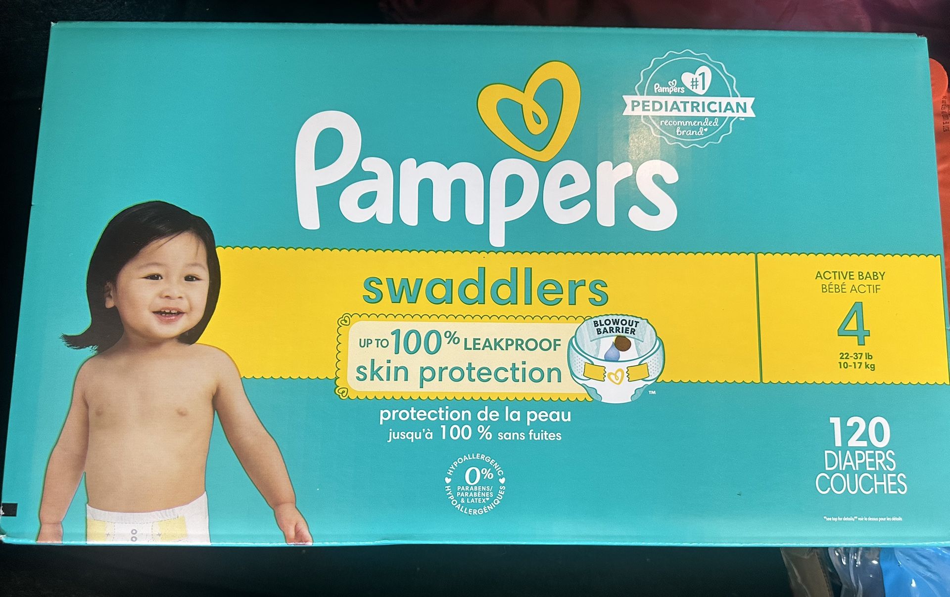 Pampers Swaddlers Size 4