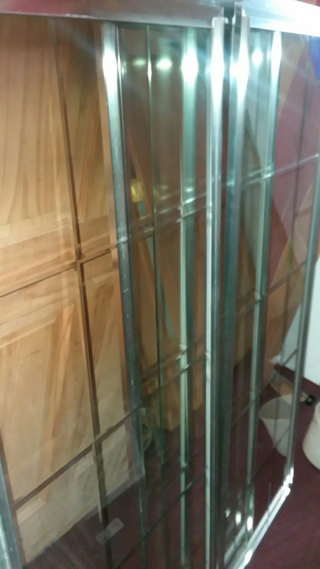 3 sliding shower doors and req 60" $25