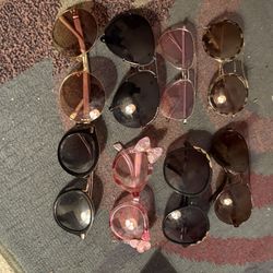 8 Pair high-end women’s sunglasses