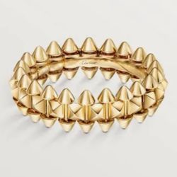 Cartier Clash de 18ct Yellow-Gold Ring 