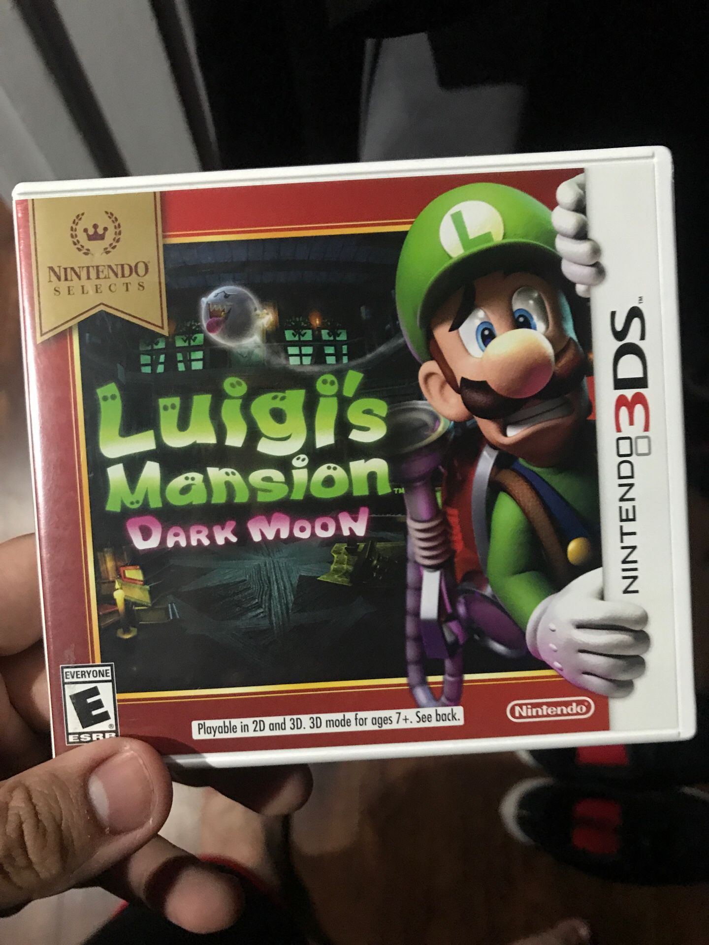 Luigi’s mansion dark moon for 3DS