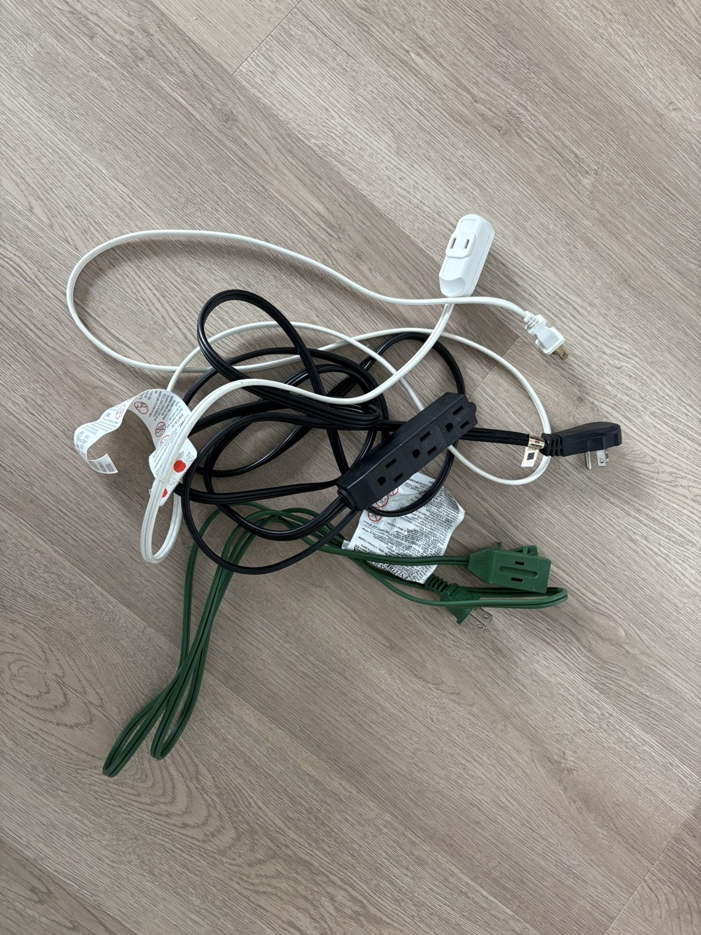 $5 for Lot of (3) Electric Home Extension Cords