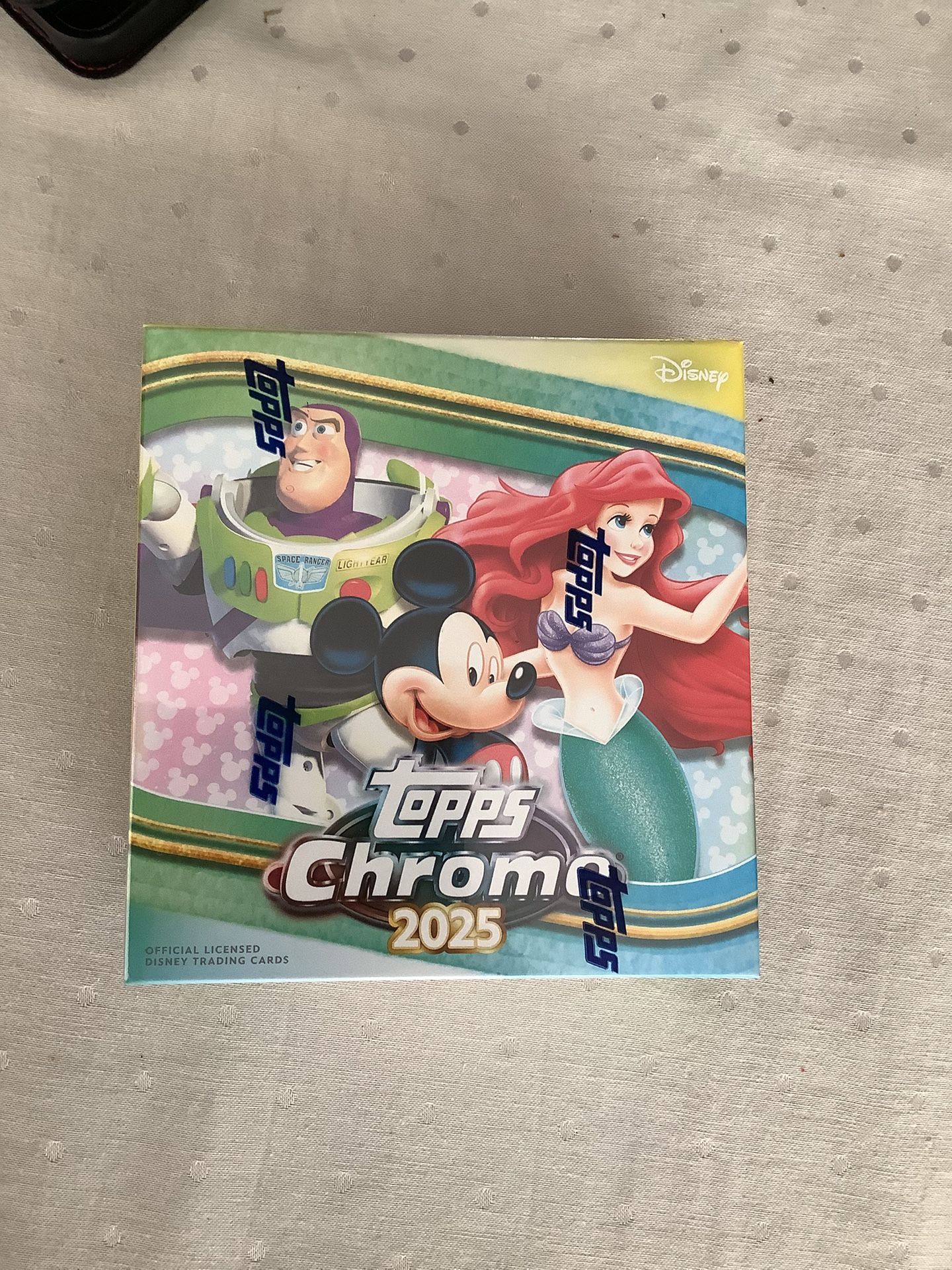 New Disney Topps Chrome Mega Box
