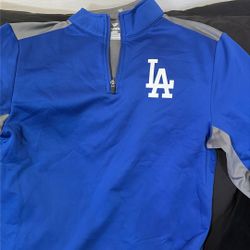 Fanatics LA Dodgers Quarter Zip Sweater