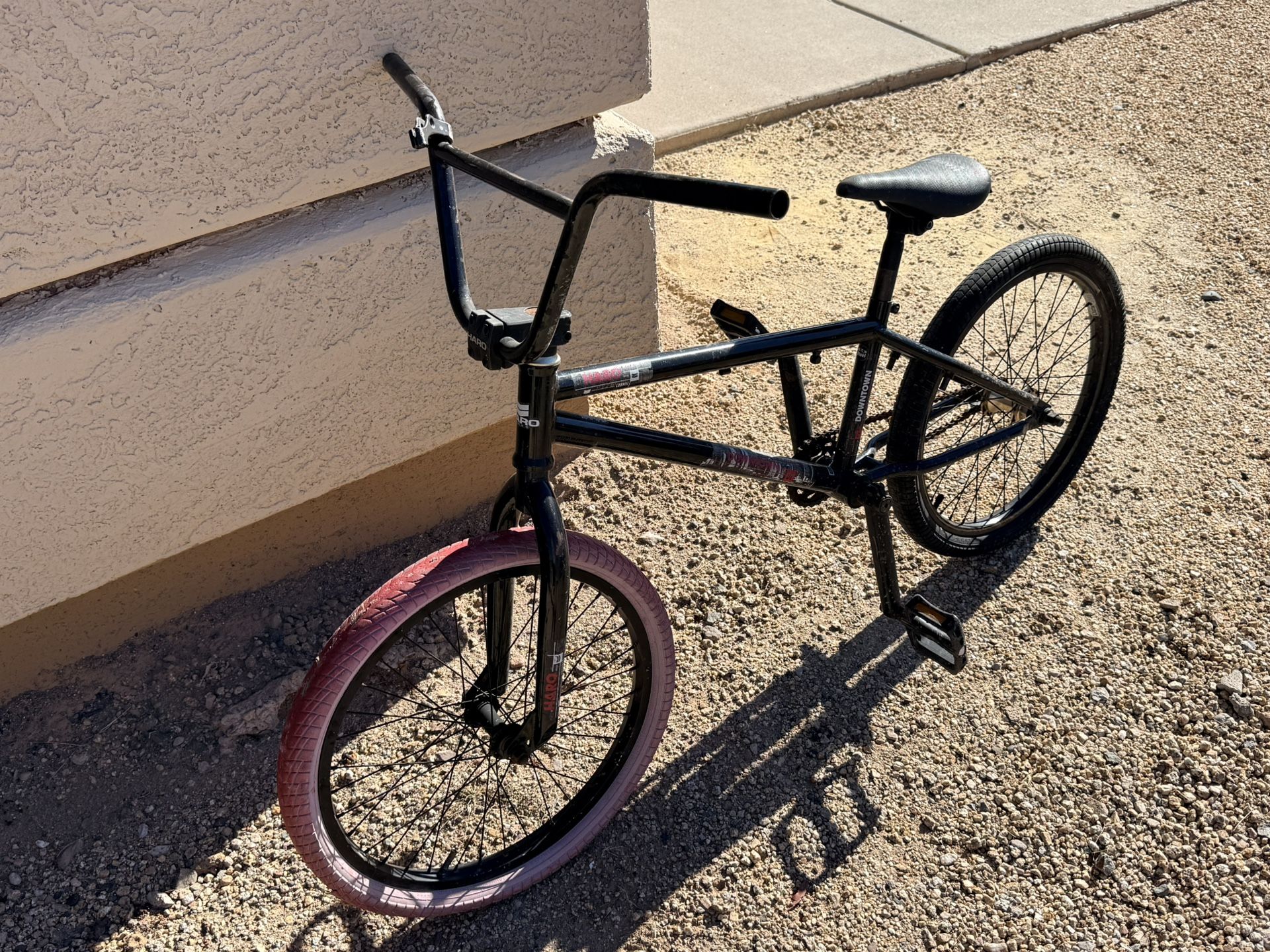 Haro 20.3” Black Downtown BMX Bike