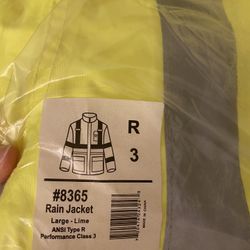 Rain Jacket Ergodyne  Size L 