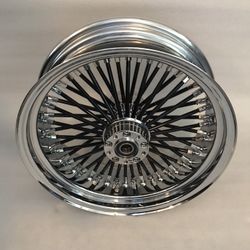 DNA MAMMOTH FAT 52 BLACK SPOKE WHEEL HARLEY