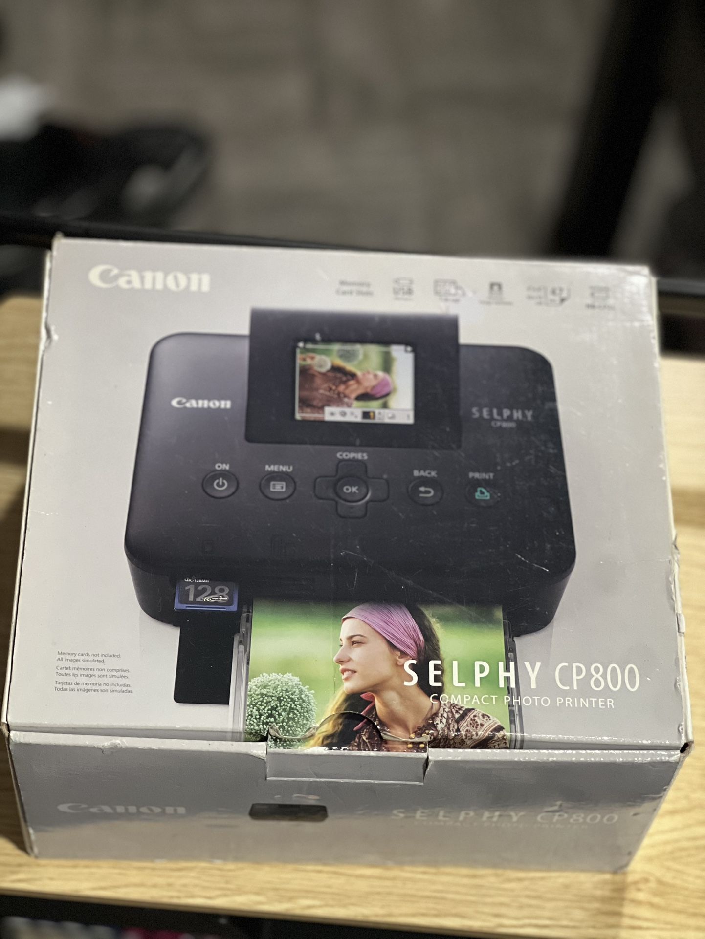 Canon Selphy Cp800 Digital Photo Inkjet Printer