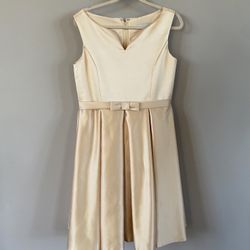 Christina Wu pale pink satin party dress aged 10. 