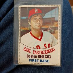 Vintage Baseball Card: Carl Yastremski