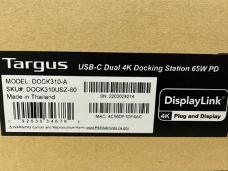 Targus Docking Station