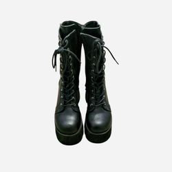 🖤 Demonia Platform Combat Boots – Style 105 – Women’s US 7