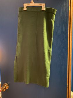 Loft Midi Thick Winter Skirt Size S