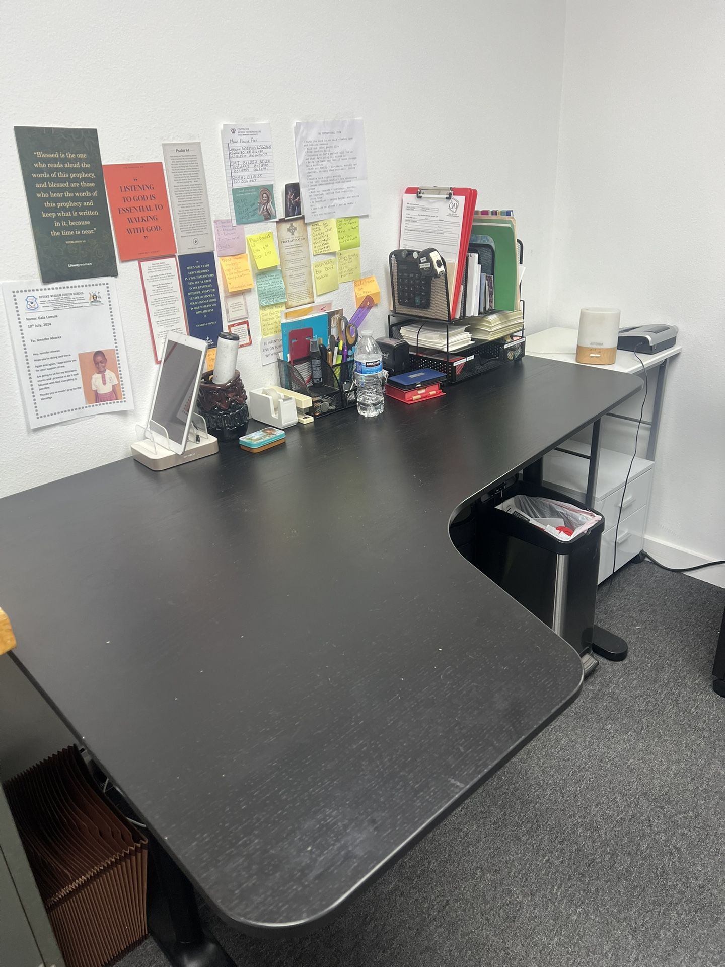 IKEA Bekant corner desk. We have one each of left and right. $150 each They are in good used condition. New paid $350 each. Will not ship or del